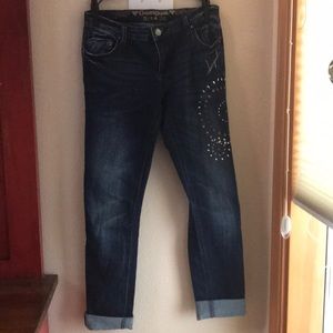Jeweled jeans